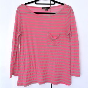 Elizabeth and James cotton long sleeve jersey top